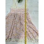 Princess Polly  Floral Print Sleeveless Mini Dress Pink‎ Orange Size 4 Photo 6