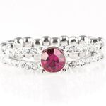 Paparazzi Dream Sparkle Pink Ring (90) Photo 1