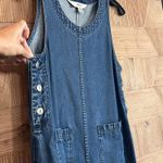 Amy K Su Womens Denim Blue Tencel Maxi Dress Size XS Petite Y2K Photo 3