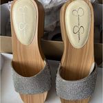 Jessica Simpson Silver Sandals 6.5 Photo 0