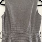 ZARA  Black and White Houndstooth Mini Dress no belt Photo 5