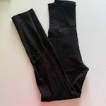 Seraphine Maternity Power Mesh Black Over Bump Leggings Supportive Activewear XS Photo 2