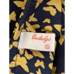Indulge Women's Dress 3X Black Yellow Butterfly Print Photo 5