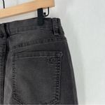 DG2‎ Diane Gilman Stretch Charcoal Gray Leopard Sequin Side Stripe Skinny Jean Size 10 Photo 11