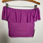 Kortni Jeane NWT Ruffled Around mix n match swim top size small Photo 0