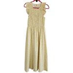 Code x Mode  Medium Yellow Floral Smocked Midi Dress Photo 1