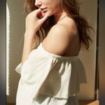 Urban Outfitters Ecote Winona Ivory Strapless Top Photo 4