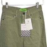 SANDRINE ROSE X FREE PEOPLE Wide Leg Pant Jeans‎ Size 24 Army Green NEW Photo 2