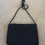 Vintage Lord & Taylor Black Beaded Evening Bag Photo 5