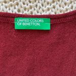 United Colors Of Benetton Maroon Midi Dress Photo 4