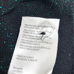 Free People Emmaline Metallic Green Cardigan Long Sleeve Goth Dark Romantic XS Photo 12