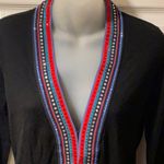 Tory Burch  Whitney Cardigan Black silk wool S NWT Photo 2
