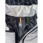 Lucy Womens Gray Full Zip Stand Collar Pocket Insulated Jacket Size M Size M Photo 3