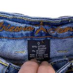 American Eagle Straight Leg Boho Jeans Size 0 Blue Photo 4