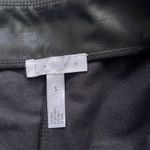 Leith NEW High Waist Faux Leather Leggings in Black Photo 6