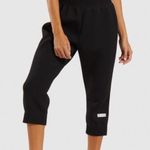 Gymshark Size Small Black Ruched Cropped Jogger Athletic Workout Gym Photo 0