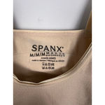 Spanx Power Series Mid Thigh Bodysuit Shapewear Nude Size Medium 10244R Adjustab Photo 1