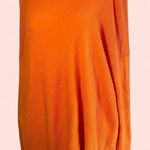 J.Jill Women Size XL Knitted Turtleneck Orange Breathable Long Sleeve Cowl‎ Neck Photo 0