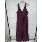 Birdy Grey  Laurie Maxi Dress Women XL Cabernet NEW Wedding‎ Guest Bridesmaid Photo 2