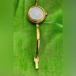 Gucci Gold and Green Watch with Interchangeable Bezels Photo 11