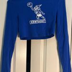 Kentucky Wildcats Basketball crop top Blue Size XS Photo 0