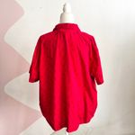 Cabin creek Cabin‎ Creek Red Floral Embroidered Button Up Cottagecore Western Vintage Sz 2X Photo 1