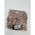 Adrianna Papell Blouse Polka Dot Tie Neck Long Sleeve Top Size L Photo 6