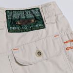 Tommy Hilfiger Vintage  Pepe Co Expedition Cargo Shorts Hobson Khaki 90s RARE Tan Photo 2