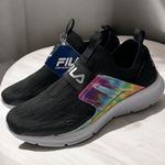 FILA New!! Women's Memory Foam Shoes Size 10 - Black/Multicolor Photo 4