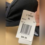 l*space L* - Ribbed Vera Bikini Top | Black - XL | NWT - Current Style - $88 Photo 9