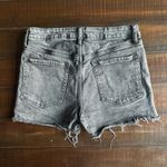 Old Navy  Distressed High Rise Black Denim Shorts Photo 1
