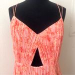Amur Lucy Pleated Cut Out Strappy Maxi Dress Size 8 Photo 8
