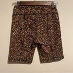 Free People  Lucky Strike Biker Shorts Leopard Print- Size XS Photo 3