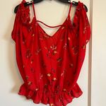 Miley + Molly  floral blouse Photo 1