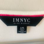 Isaac Mizrahi Scalloped Eyelet 3/4 Sleeve Tunic White Large Photo 3