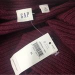 Gap New  Burgundy Cardigan sweater X-large Open Front Knit Photo 2
