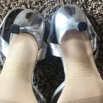 Annie Griffin Annie Rhinestone Silver Heels Size 8 Homecoming Prom Photo 3