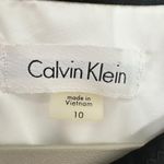 Calvin Klein  Women's Size 10 Black and White Sheath Dress Business Career Office Photo 3