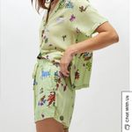 Obey  doodles shorts green bug print nwt spring logo casual art host pick Photo 1