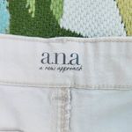 a.n.a  Beige Shadow Stripe High Rise 4" Shorts Size 14 Photo 5