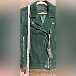 BLANK NYC Evergreen Suede Moto Jacket Photo 7