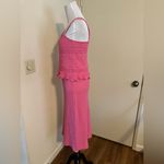 Lucy Paris Square Neck Sleeveless Crochet Sweater Tank With Matching Skirt Set Photo 6