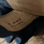 Jack Rogers  Wedge Espadrille‎ Navy Blue Ruffle Double Strap Size 8.5 Photo 10