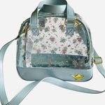 Disney Store Princess Jasmine Satchel Bag Aladdin Purse Clear Gold Accents Blue Photo 0