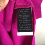 Black Halo NEW  Maricopa Puff Sleeve Belted Romper in Vibrant Pink Women's Sz 10 Photo 9