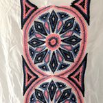 Milly Embroidered Cape Swimsuit Coverup, Multicolor Retail $345 Photo 7