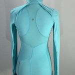 Lululemon Star Runner Angel Blue 1/2 Zip Pullover Jacket Size 4 Photo 9