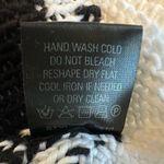 Skull Cashmere  white long sleeve black side skull sweater Size Large Photo 10