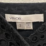 Vince . Black Casual Midi Dress Photo 3