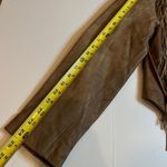 HOT LEATHER Fringe Bead/Bone Beige Leather Women’s Crop Motorcycle Jacket SZ XL Brown Photo 4